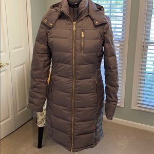 Michael Kors Down Parka - XS Gray